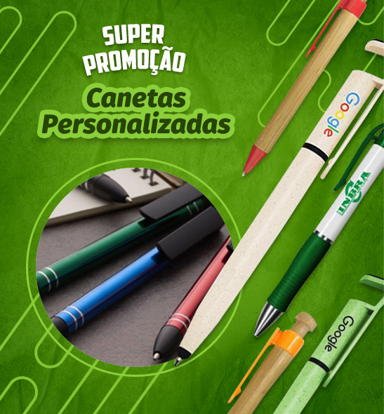 Canetas Personalizadas